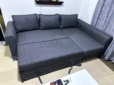 Ikea sofa bed with storage