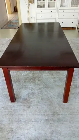 Crate  Barrel Solid Wooden Dining Table REDUCED