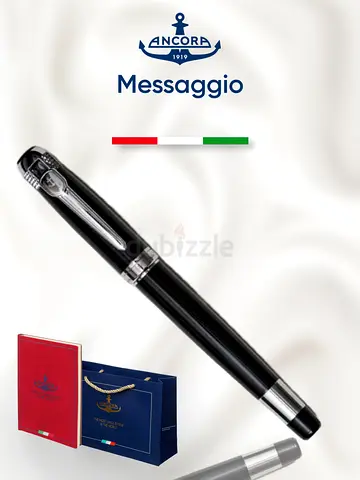 Ancora Messagio Limited Edition 888 Pen Made in Italy Notebook Anniversary Gift Set
