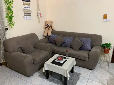 Selling 3 seat sofa and 1 seat sofa plus 2 seat sofa total 6 seat sofa