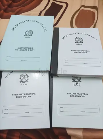 Delhi Private School Practical Record Books Collection