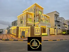 For sale: a two-story villa with a roof, super deluxe finish, featuring modern designs