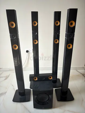 5.1 Surround Sound Home Theater Speaker System notice: doesn’t have wires