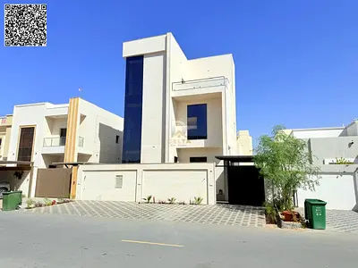 للبيع فيلا مودرن بمنطقة الزاهية عجمان | 5 غرف مع روف تشطيب سوبر ديلوكس تملك حر لجميع الجنسيات