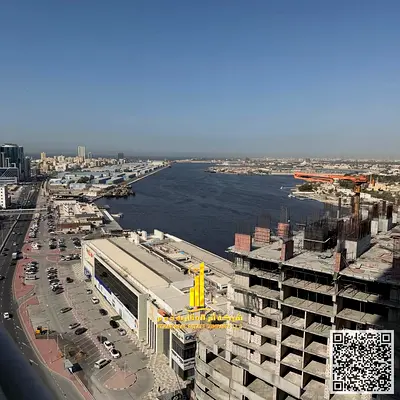 استديو مفروش فرش فندقى للايجار الشهرى بعجمان  _ الراشيه 1 _ ابراج الواحه _ شامل جميع الفواتير والانترنت _  مفروش بالكامل بأثاث أنيق