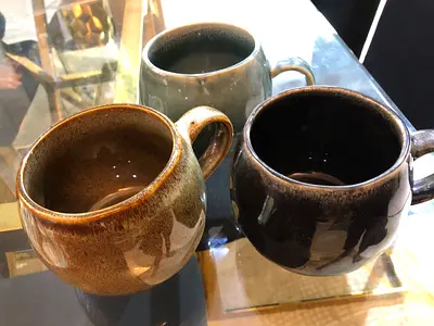 Set of Vintage Ceramic Mugs