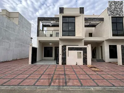Townhouse villa for sale in Al Yasmin | 4 master bedrooms | Super deluxe finishing - registration fees included