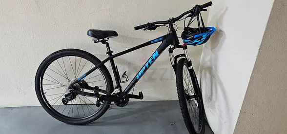 Upten orion bicycle (Matt Black  blue)