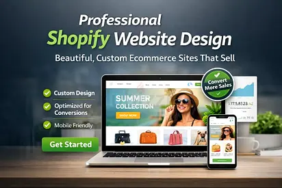 Professional Shopify website designer