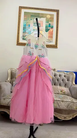 Beautiful Pink Tulle Dress for Girls