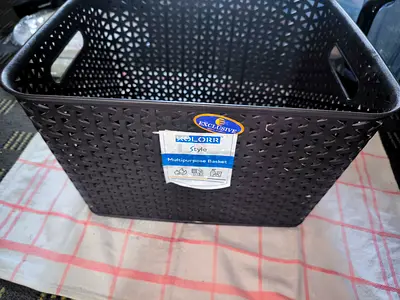 Multipurpose plastic basket