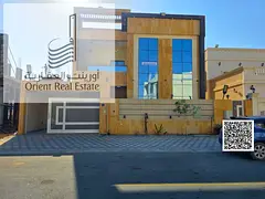 Villa for sale at Ajman. Al Zahia area ,5 master room, majlis, hall, maid room, Roof, Freehold all n