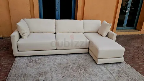 Crate and Barrel Gather two pieces sectional sofa