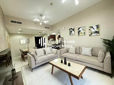 Classy Furnished 1-Bed I Cozy & Luxury Layout I With Pool View