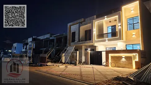 للبيع فيلا بعجمان منطقه الياسمين شامل رسوم التسجيل 4 غرف ماسترو مجلس وصالة وغرفة خدامة تمليك حر لجميع الجنسيات وأمكانية التمويل البنكي
