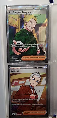 Pokemon Cards (Supporters, Stadiums and Items)