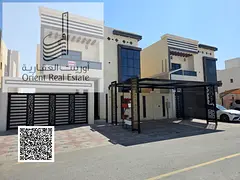 Villa for sale in Ajman, AL bahia The Villa is G+1 , Majlis , halls , 5 master rooms , big kitchen ,
