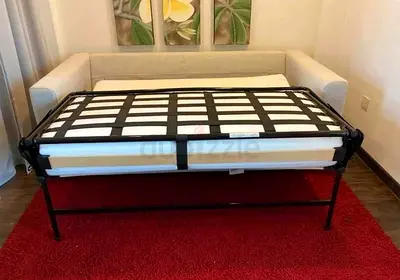 Gunnared beige pull out sofa bed with mattress ikea vimle sofa excellent condition Neat and clean