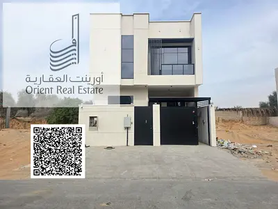 Townhouse for sale in Ajman, Al HELIO 1 The Townhouse is G+2 Majlis, hall, 3 Master Rooms with cabinet, Big kitchen, maid room.
