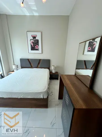 شقة مفروشة بغرفة نوم واحدة | MAG 565 | شرفة وإطلالة على المدينة