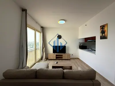 شقة غرفة وصالة مفروشة في ميناء العرب اطلالة رائعة