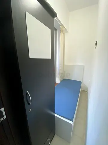 Room with open window near business bay metro station
