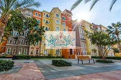 Discovery GARDEN ready to move very large1 BED apartment very near to metro