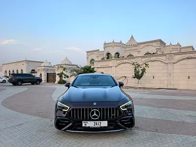 MERCEDES AMG GT43 2022 UNDER WARRANTY FROM DELAR FULL SERVICE HISTORY  SPECIAL EDITION GCC