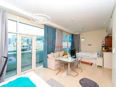 Luxury Studio | Fully Furnished | Prime Location with Flexible Cheques