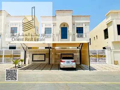 Villa for sale at Ajman Al Amerah area ,6  Master Room , Majlis, Hall , Maid Room , Kitchen , Freehold for all nationalities