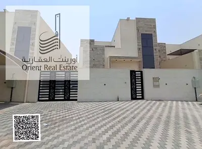 فيلا للبيع بعجمان منطقه الحليو2 الفيلا تتكون من G+1 ورووف و 4غرف ماستر ومجلس وصالة ومطبخ كبيروغرفه خادمه