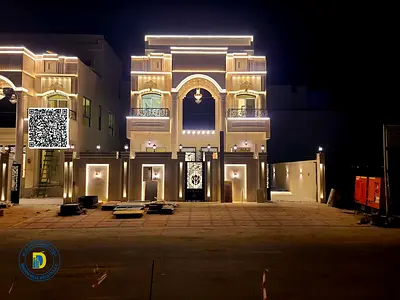 For those seeking luxury, a classic 6-bedroom villa with a rooftop, in Al Bahia. Registration fees .Freehold. Bank financing.