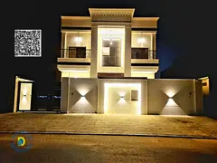 For sale at an attractive price:6-bedroom villa with a roof in Al Helio 2, Registration fees .Freeho