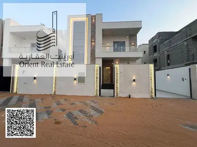 Villa for sale at Ajman Al Bahia area , 5  Master Room , Majlis, Hall , Maid Room , Kitchen , Freehold for all nationalities