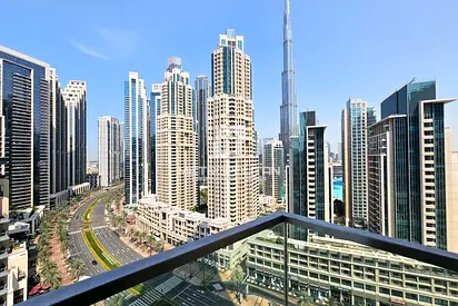 Burj Khalifa View | Study Room | Ready to Move