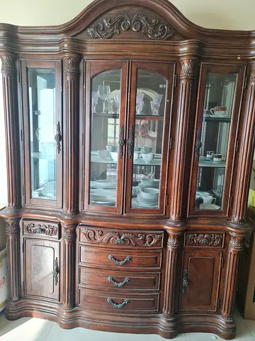 Elegant Antique Style Cabinet
