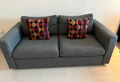 IKEA vimle two seater sofa bed with mattress like a new condition