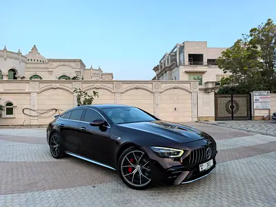 MERCEDES AMG GT43 2022 UNDER WARRANTY FROM DELAR FULL SERVICE HISTORY  SPECIAL EDITION GCC