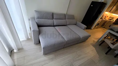 IKEA eskilstuna L shape sofa under storage