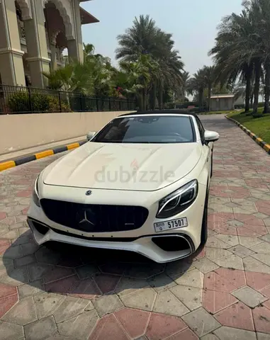 Mercedes S63 AMG V8 Biturbo Convertible