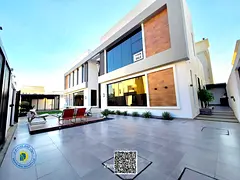 Modern 5-bedroom villa in Al Zahiyah, Ajman, fully air-conditioned, freehold , super deluxe custom f