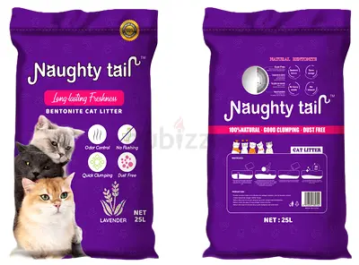 Naughty Tail Cat Litter - 25L