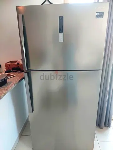 Samsung 700 litter inverter model refrigerator stainless steel body same like new