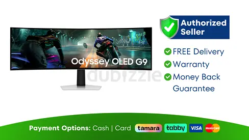 Samsung 49 inch Odyssey OLED G9 Curved Gaming Monitor ● New | Warranty | FREE Delivery | SHJ5454