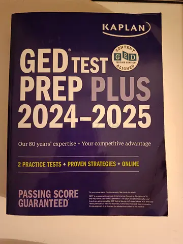 GED Test prep book