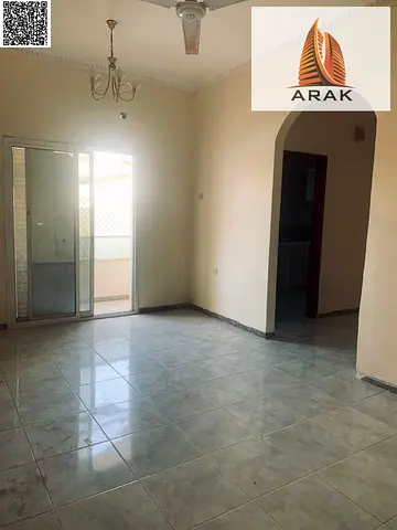 A 2 bedroom apartment with a living hall, 2 bathrooms, and a balcony is available for annual rent in Al Nuaimiya 2, ideal for small families