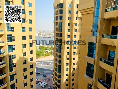 Well maintained Open view 2 bhk apartment available for rent in al khor towers Ajman