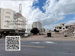 Residential–Commercial Land for Sale in Ajman, Liwara 1 Freehold for all nationalities, 6,080 sq. 