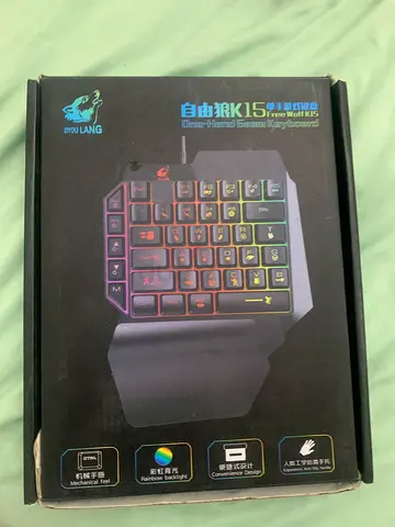 Gaming Keyboard with RGB Lighting