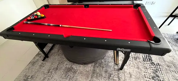 Pool Table with Accessories